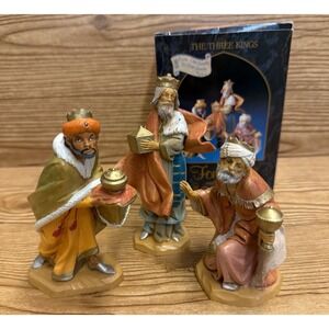 Fontanini Three Kings Heirloom Nativity Set 3-Piece Christmas 71515 Figures